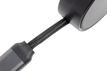 Logo trade advertising product photo of: Terra RCS recycled aluminium retractable 6 in 1 cable