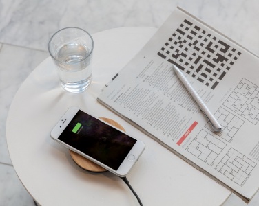 Logotrade advertising product picture of: Bamboo X 5W wireless charger