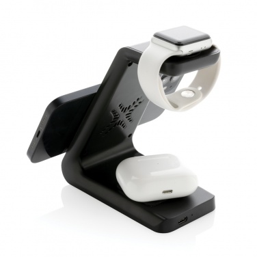 Logo trade corporate gifts image of: Urban Vitamin Fairfield 3 in1 RCS rplastic charger