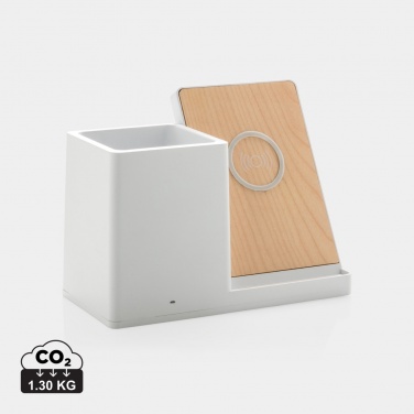 Logotrade advertising product picture of: Ontario RCS recycled plastic 10W wireless charger