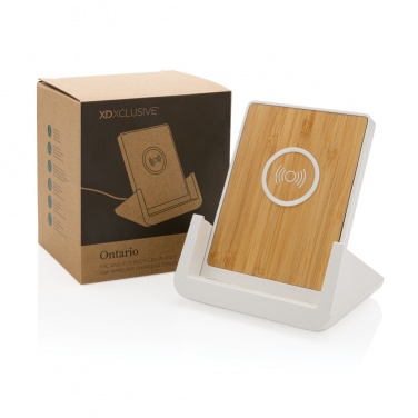 Logo trade promotional products image of: Ontario  RCS recycled plastic 10W stand