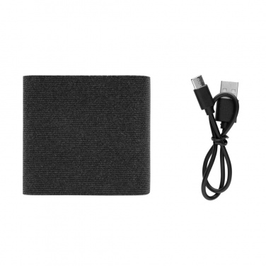 Logotrade promotional gift picture of: Swiss Peak RCS rplastic 3-in-1 wireless 15W travel charger