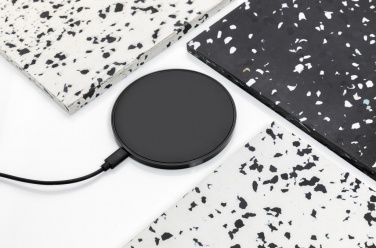 Logo trade promotional giveaways picture of: RCS standard recycled plastic 10W wireless charger