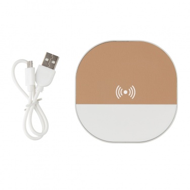 Logo trade advertising product photo of: Aria 5W Wireless Charging Digital Clock