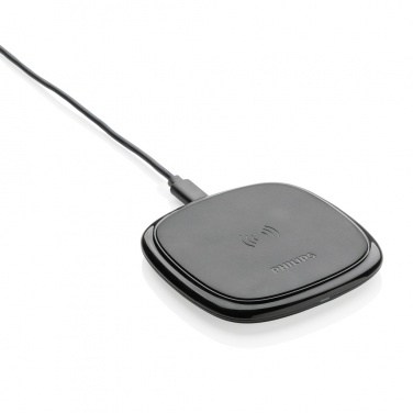 Logo trade promotional giveaways picture of: Philips 10W Qi wireless charger