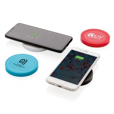 Logotrade business gifts photo of: 5W wireless charging pad round