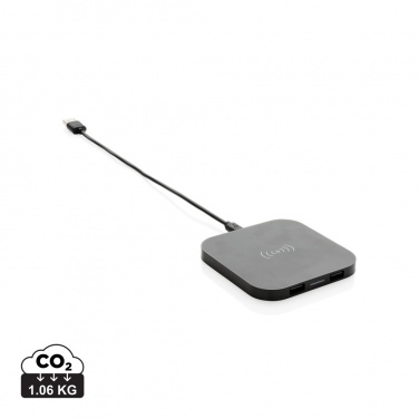 Logo trade corporate gifts picture of: Wireless 5W charging pad
