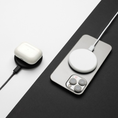 Logo trade promotional giveaways picture of: Magnapad 15W RCS rplastic magnetic 3 in 1 charging pad