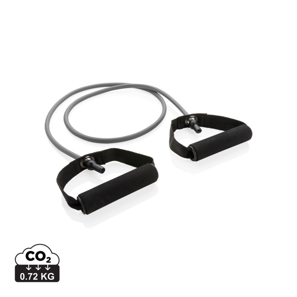 Logo trade advertising products image of: Fitness heavy resistance tube in pouch