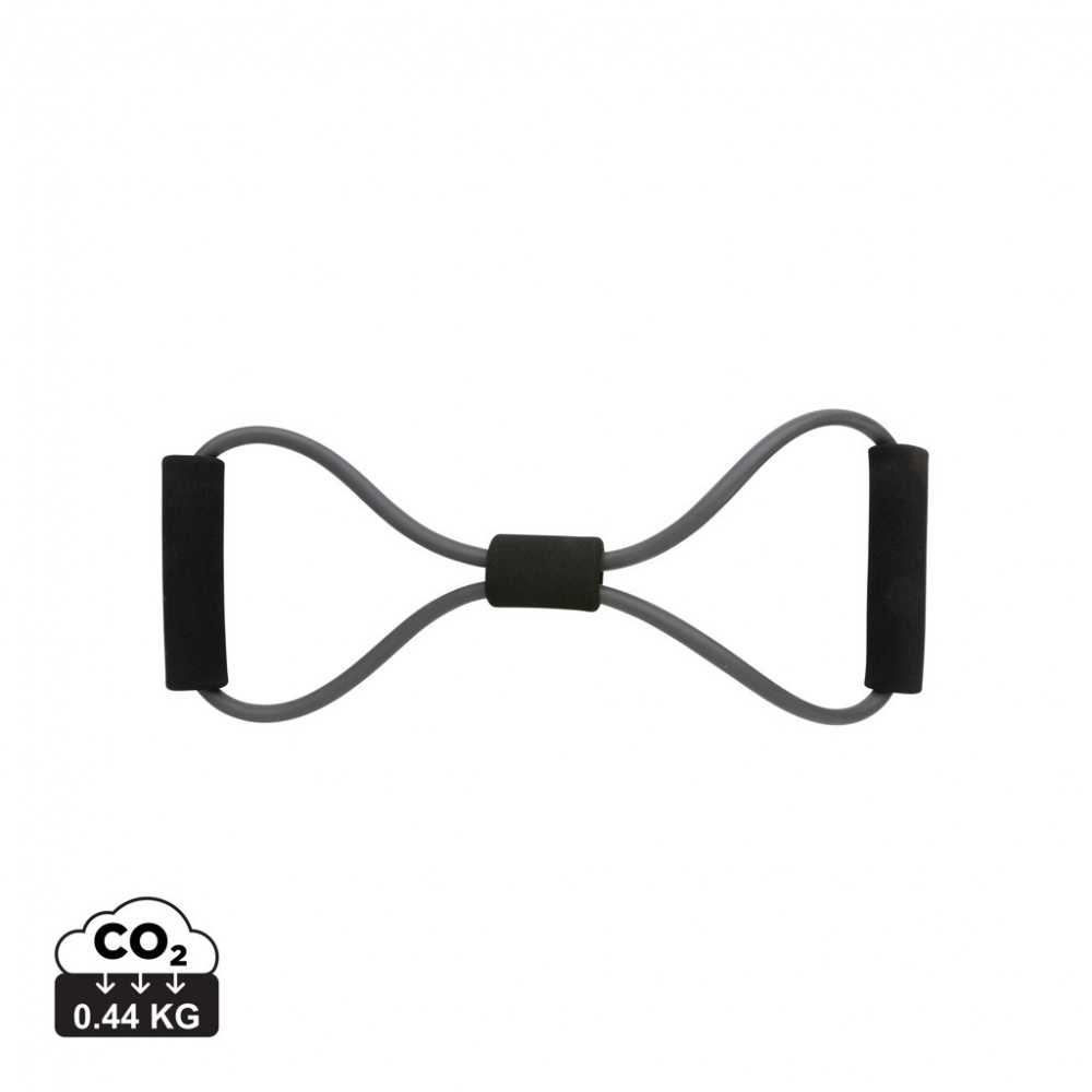 Logo trade promotional items picture of: Fitness 8 shape exercise band in pouch