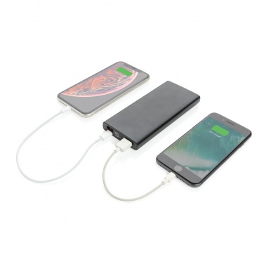Logo trade promotional merchandise picture of: Aluminium 18W 10.000 mAh PD Powerbank