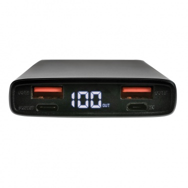 Logo trade corporate gifts image of: Aluminium 18W 10.000 mAh PD Powerbank