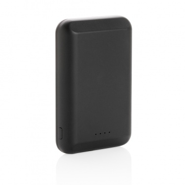 Logotrade promotional item image of: Magnetic 5.000 mAh 5W wireless powerbank