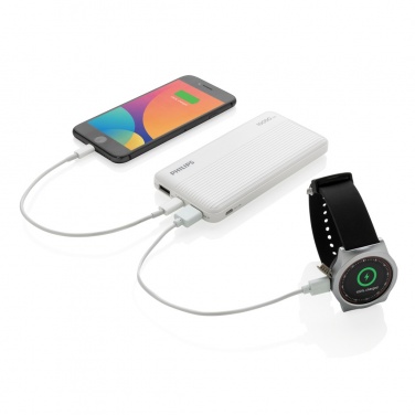 Logotrade business gifts photo of: Philips 10.000 mAh slim powerbank