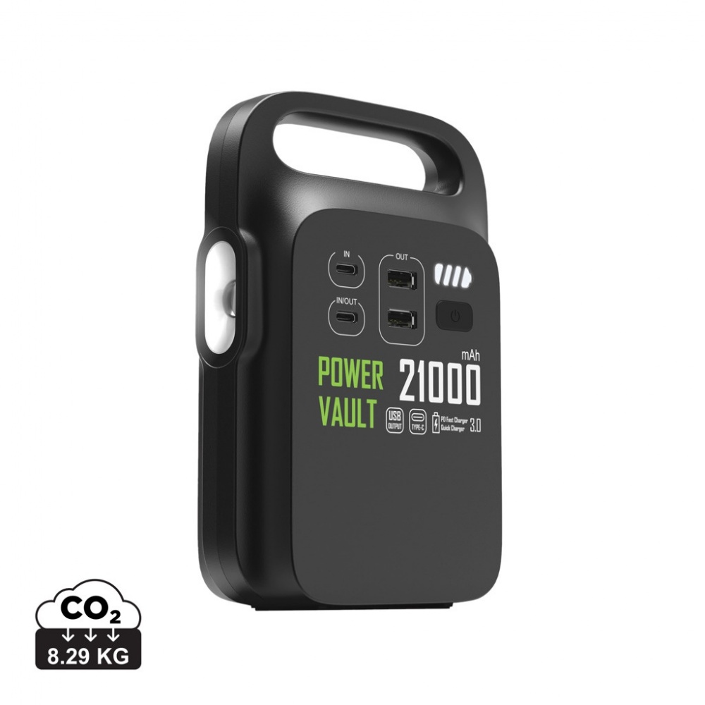 Logo trade promotional items picture of: Power Vault RCS rplastic 21000 mAh portable power station
