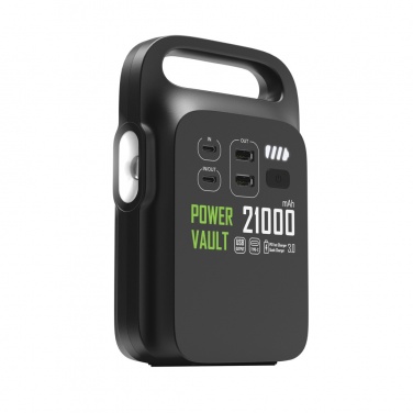 Logotrade promotional gift picture of: Power Vault RCS rplastic 21000 mAh portable power station