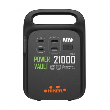 Logotrade promotional product image of: Power Vault RCS rplastic 21000 mAh portable power station