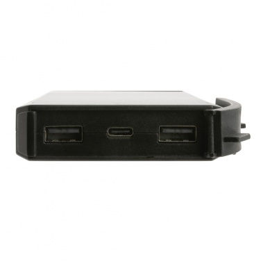 Logo trade promotional items image of: Skywave RCS recycled plastic solar powerbank 10000 mAh