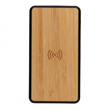 Logotrade promotional giveaway image of: RCS recycled plastic 8000 mAh Wireless Powerbank