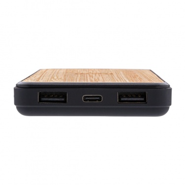 Logotrade promotional item image of: RCS recycled plastic 8000 mAh Wireless Powerbank