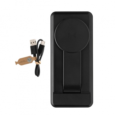 Logotrade promotional item picture of: Fenwick RCS recycled plastic 10000mah  3 in 1 fast powerbank