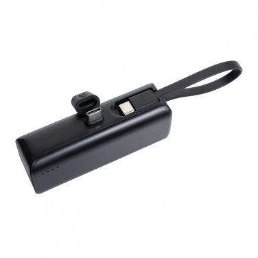 Logotrade promotional product picture of: Powerlink RCS rplastic 3000 mah powerbank USB C connector