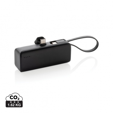 Logo trade promotional product photo of: Powerlink RCS rplastic 3000 mah powerbank USB C connector