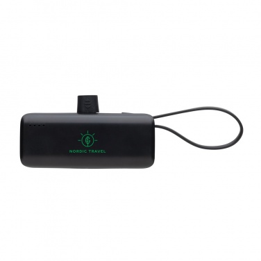 Logotrade corporate gifts photo of: Powerlink RCS rplastic 3000 mAh powerbank iOS connector