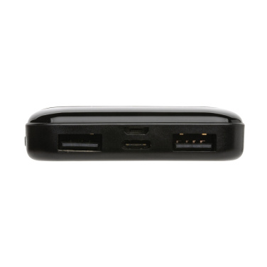 Logo trade promotional giveaway photo of: RCS recycled plastic 5.000 mAh powerbank