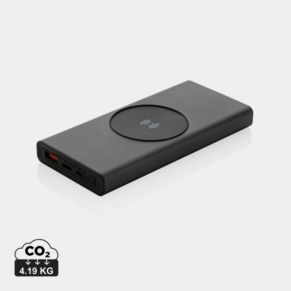 Logotrade advertising product picture of: Terra RCS recycled 18W aluminium 10000 powerbank 10W