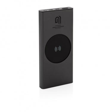 Logotrade promotional item image of: Terra RCS recycled 18W aluminium 10000 powerbank 10W
