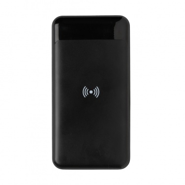 Logo trade promotional items image of: RCS standard recycled plastic wireless powerbank