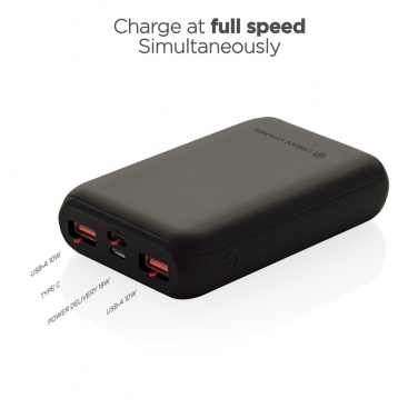 Logo trade promotional giveaways picture of: Urban Vitamin Alameda 10.000 mAh 18W PD powerbank