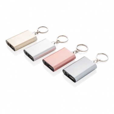 Logo trade promotional merchandise photo of: 1.000 mAh keychain powerbank