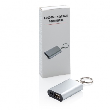 Logotrade promotional item picture of: 1.000 mAh keychain powerbank