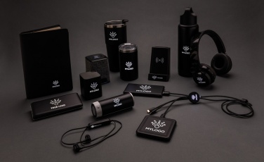 Logo trade promotional merchandise photo of: Light up logo wireless earbuds