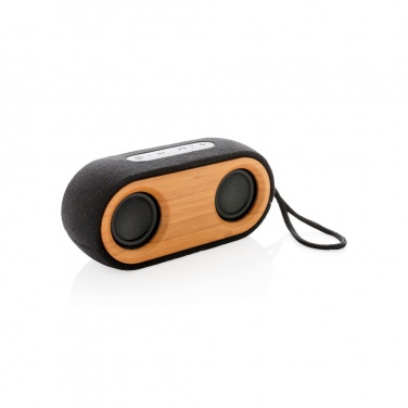 Logotrade advertising products photo of: Bamboo X double speaker