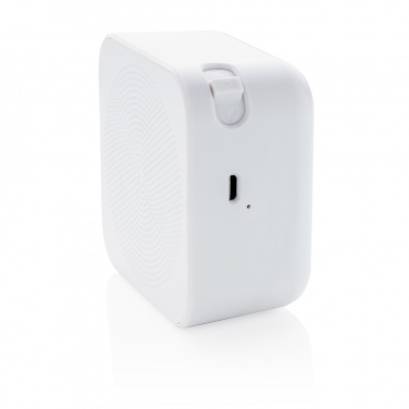 Logo trade advertising products picture of: 3W antimicrobial wireless speaker