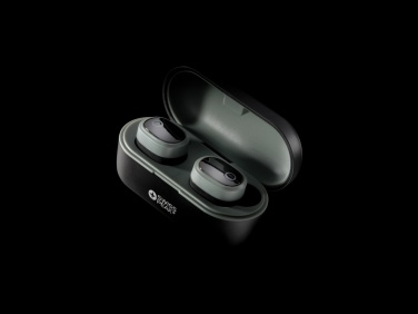 Logo trade promotional merchandise photo of: Swiss peak TWS earbuds