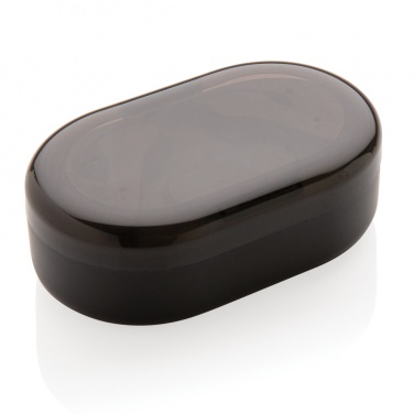 Logotrade promotional merchandise photo of: Light up logo TWS earbuds in charging case
