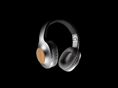 Logo trade business gift photo of: Dakota Bamboo wireless headphone