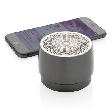 Logo trade promotional merchandise image of: Swiss peak 5W wireless bass speaker