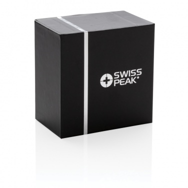 Logo trade promotional giveaways picture of: Swiss peak 5W wireless bass speaker
