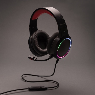 Logo trade promotional products image of: RGB gaming headset