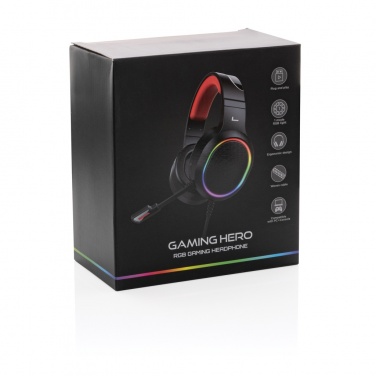 Logotrade promotional gifts photo of: RGB gaming headset