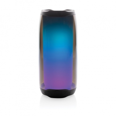 Logo trade promotional products image of: RCS recycled plastic Lightboom 10W speaker