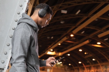 Logotrade promotional item image of: Urban Vitamin Palo Alto RCS rplastic headphone