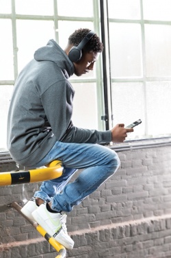 Logo trade promotional gifts picture of: Urban Vitamin Palo Alto RCS rplastic headphone