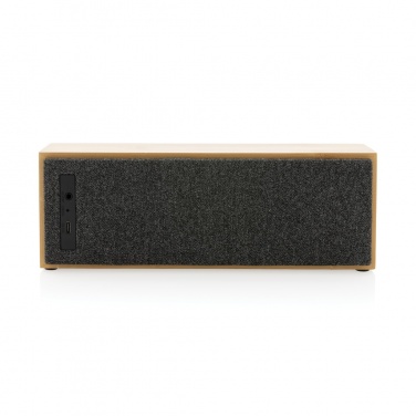 Logotrade promotional gifts photo of: Wynn 10W bamboo wireless speaker