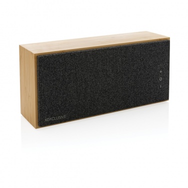 Logotrade advertising products photo of: Wynn 20W bamboo wireless speaker
